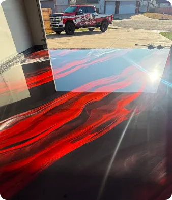 Wichita Epoxy Flooring project 2