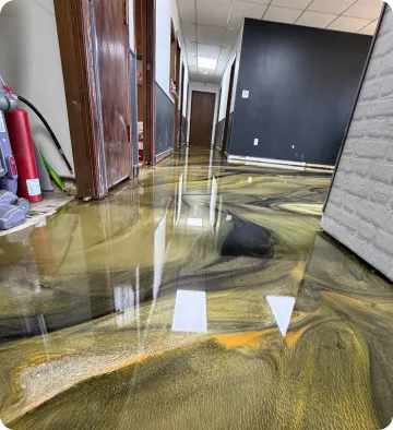 Wichita Epoxy Flooring project 8