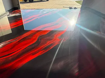 Solid Color Epoxy Flooring